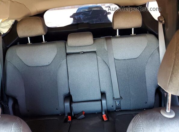 5NMS23AD2KH063139 2019 HYUNDAI SANTA Black Հետևի նստատեղերի տեսք