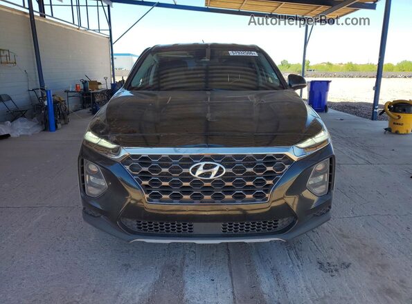 5NMS23AD2KH063139 2019 HYUNDAI SANTA Black Դիմացի տեսք