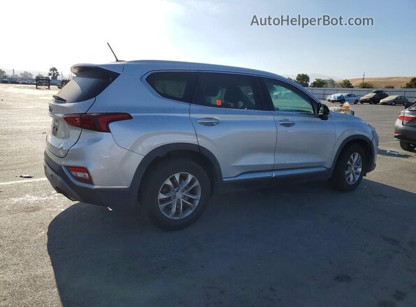 5NMS23AD2KH065814 2019 HYUNDAI SANTA Gray Задня права чверть