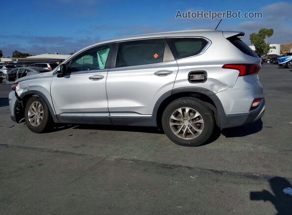 5NMS23AD2KH065814 2019 HYUNDAI SANTA Gray Задня ліва чверть