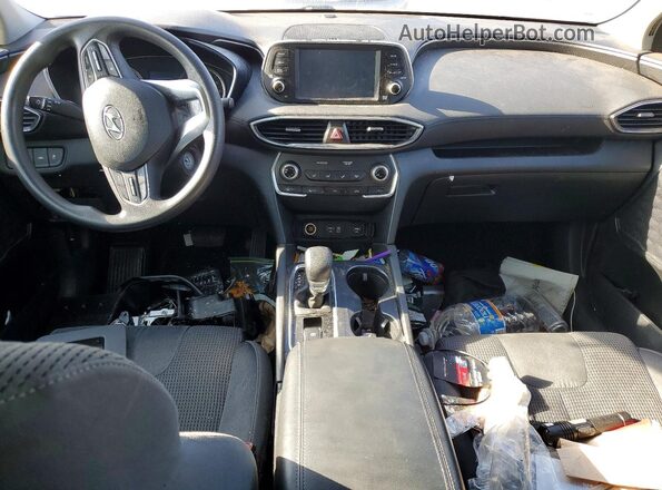 5NMS23AD2KH065814 2019 HYUNDAI SANTA Gray Вид панелі приладів