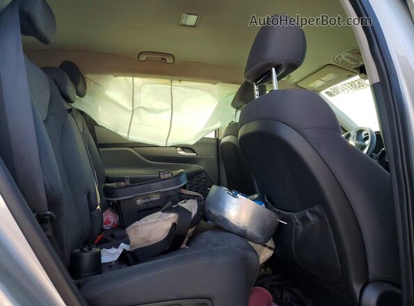 5NMS23AD2KH065814 2019 HYUNDAI SANTA Gray Вид задніх сидінь