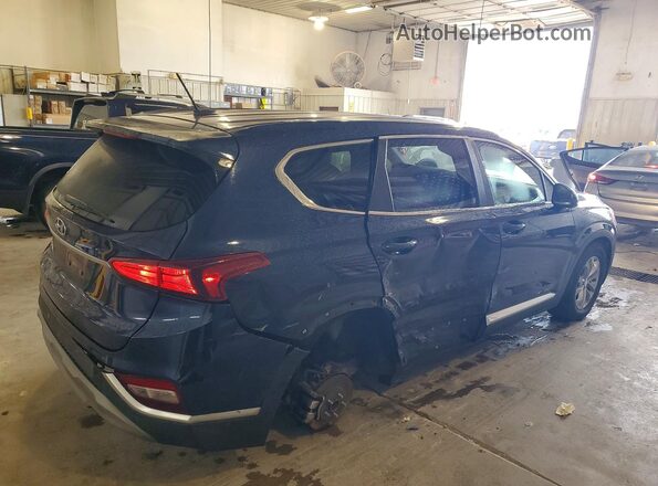 5NMS23AD2KH110024 2019 HYUNDAI SANTA Blue უკანა მარჯვენა