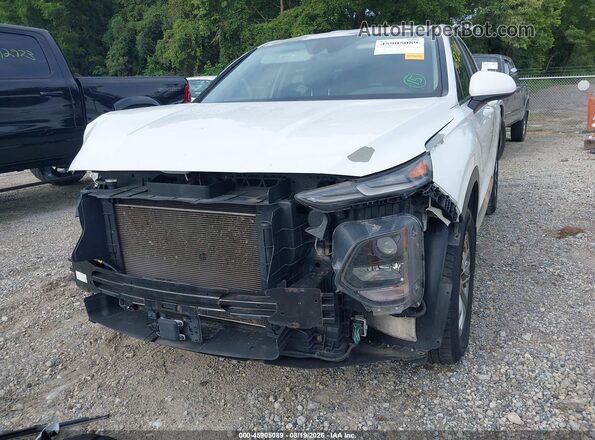 5NMS23AD2KH126126 2019 HYUNDAI SANTA FE White Vista frontal