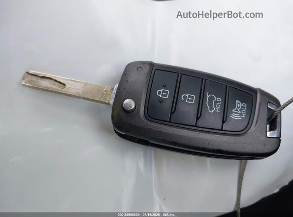 5NMS23AD2KH126126 2019 HYUNDAI SANTA FE White Vista del salpicadero