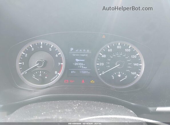 5NMS23AD2KH126126 2019 HYUNDAI SANTA FE White Vista de los asientos traseros