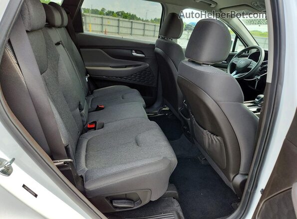 5NMS23AD2KH134761 2019 HYUNDAI SANTA Белый Вид задней части салона