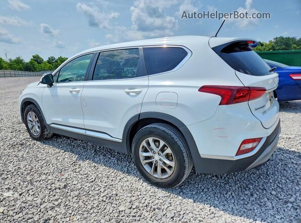 5NMS23AD2KH134761 2019 HYUNDAI SANTA Белый Задняя левая четверть