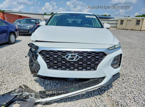 5NMS23AD2KH134761 2019 HYUNDAI SANTA Белый Вид спереди