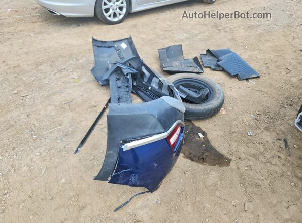 5NMS23AD2LH161119 2020 HYUNDAI SANTA Blue Widok komory silnika