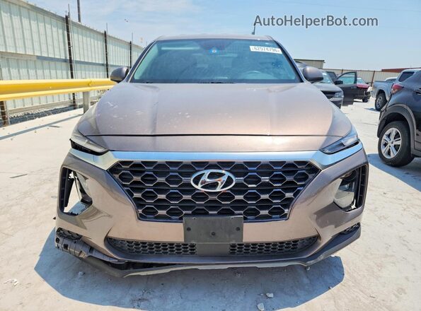 5NMS23AD2LH244582 2020 HYUNDAI SANTA Tan წინა ხედი