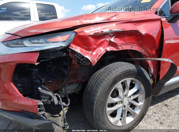 5NMS23AD2LH258224 2020 HYUNDAI SANTA FE Оранжевый Вид спереди