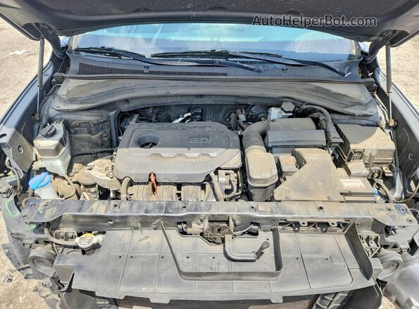 5NMS23AD2LH280305 2020 HYUNDAI SANTA Gray Вид підкапотного простору