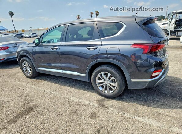 5NMS23AD2LH280305 2020 HYUNDAI SANTA Gray Задня ліва чверть