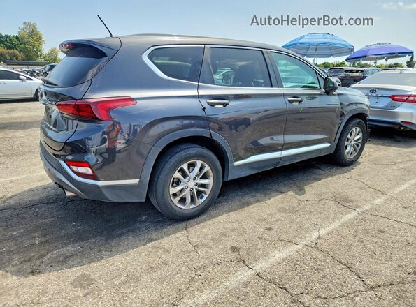 5NMS23AD2LH280305 2020 HYUNDAI SANTA Gray Задня права чверть
