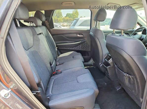 5NMS23AD2LH280305 2020 HYUNDAI SANTA Gray Вид задньої частини салону
