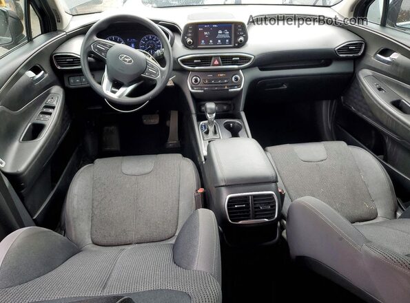 5NMS23AD2LH289327 2020 HYUNDAI SANTA Black Dashboard view