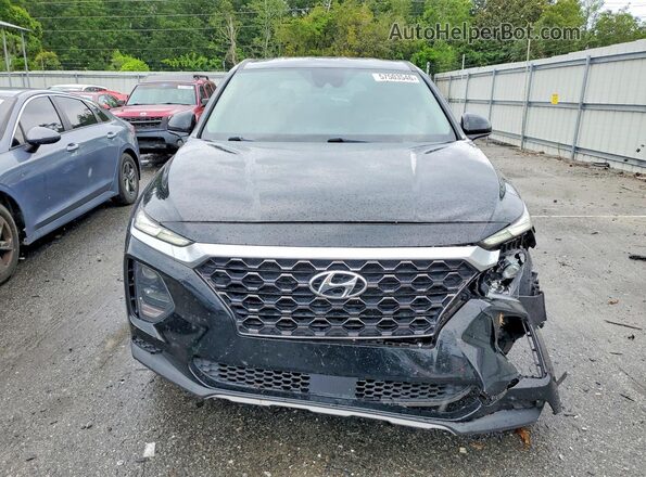 5NMS23AD2LH289327 2020 HYUNDAI SANTA Black Front view