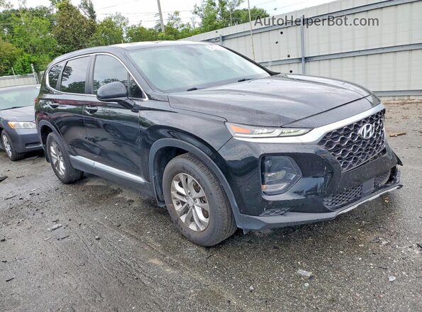 5NMS23AD2LH289327 2020 HYUNDAI SANTA Black Front right