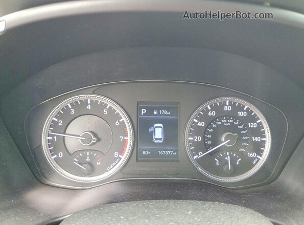 5NMS23AD2LH289327 2020 HYUNDAI SANTA Black Instrument cluster view