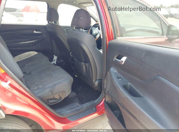 5NMS23AD3KH113630 2019 HYUNDAI SANTA FE Red VIN sticker view