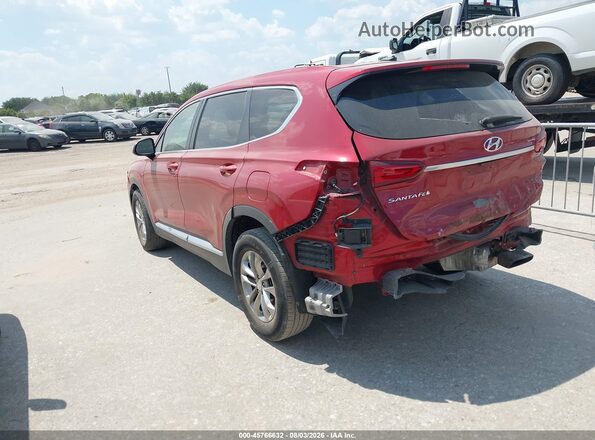 5NMS23AD3KH113630 2019 HYUNDAI SANTA FE Red Rear left