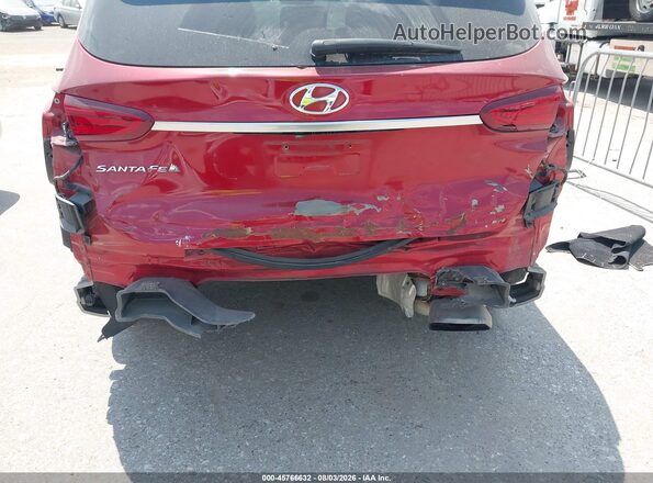 5NMS23AD3KH113630 2019 HYUNDAI SANTA FE Red Front view