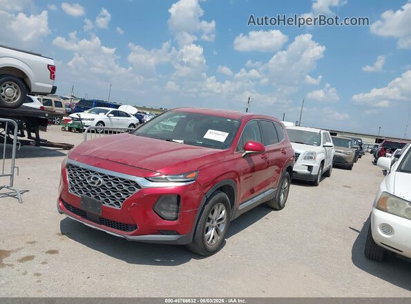 5NMS23AD3KH113630 2019 HYUNDAI SANTA FE Red Front left
