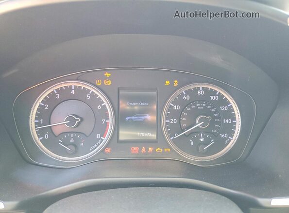 5NMS23AD3LH168516 2020 HYUNDAI SANTA Black Вид щитка приладів