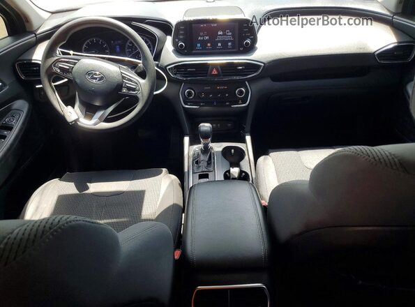 5NMS23AD3LH168516 2020 HYUNDAI SANTA Black Вид панелі приладів