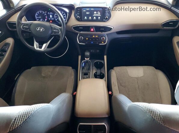 5NMS23AD3LH247345 2020 HYUNDAI SANTA Black Вид панелі приладів