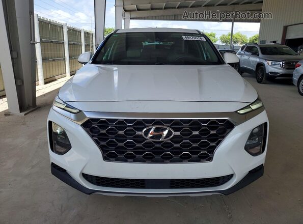 5NMS23AD3LH250102 2020 HYUNDAI SANTA White Դիմացի տեսք