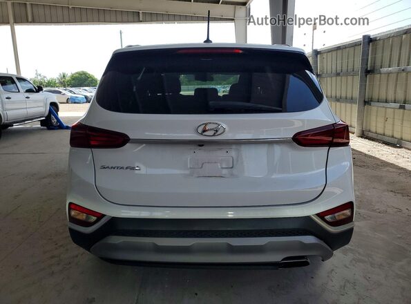 5NMS23AD3LH250102 2020 HYUNDAI SANTA White Հետևի տեսք