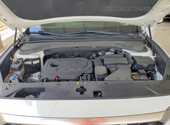 5NMS23AD3LH250102 2020 HYUNDAI SANTA White Շարժիչի բաժամունքի տեսք