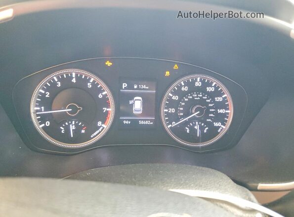 5NMS23AD3LH250102 2020 HYUNDAI SANTA White Սարքավորումների վահանակի տեսք