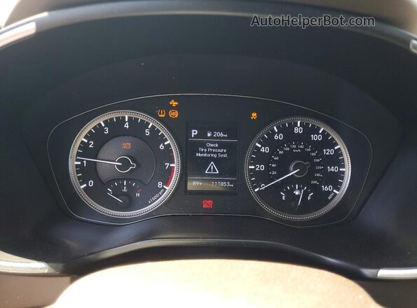 5NMS23AD4KH009616 2019 HYUNDAI SANTA Gray Սարքավորումների վահանակի տեսք
