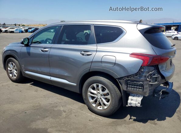 5NMS23AD4KH009616 2019 HYUNDAI SANTA Gray Հետևի ձախ