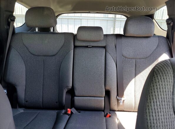 5NMS23AD4KH009616 2019 HYUNDAI SANTA Gray Հետևի նստատեղերի տեսք