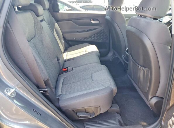 5NMS23AD4KH009616 2019 HYUNDAI SANTA Gray Սալոնի հետևի տեսք