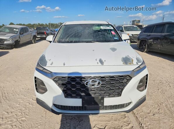5NMS23AD4KH073039 2019 HYUNDAI SANTA White Widok z przodu
