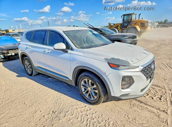5NMS23AD4KH073039 2019 HYUNDAI SANTA White Przód prawy
