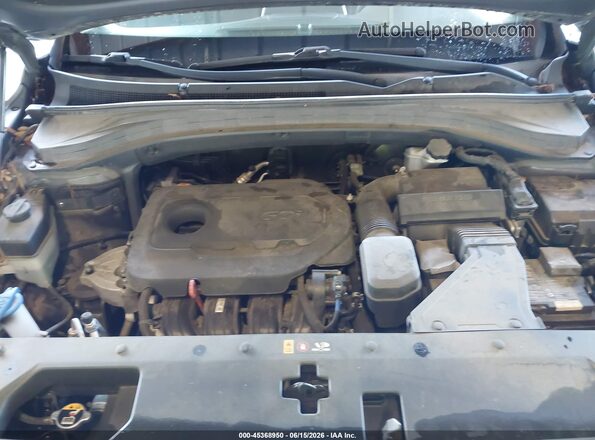 5NMS23AD4KH084364 2019 HYUNDAI SANTA FE Серый Вид сзади