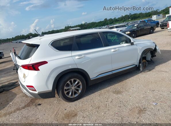 5NMS23AD4KH095929 2019 HYUNDAI SANTA FE White Rear right