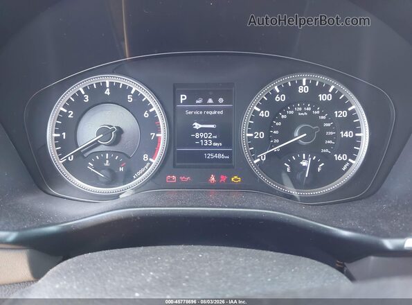 5NMS23AD4KH100403 2019 HYUNDAI SANTA FE White Vista de los asientos traseros