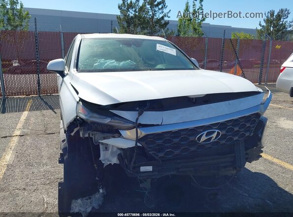 5NMS23AD4KH100403 2019 HYUNDAI SANTA FE White Vista frontal