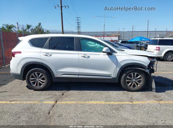 5NMS23AD4KH100403 2019 HYUNDAI SANTA FE White Vista interior de 360 grados