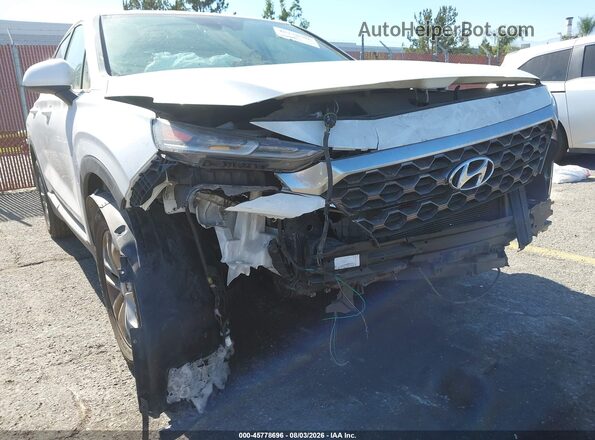 5NMS23AD4KH100403 2019 HYUNDAI SANTA FE White 
