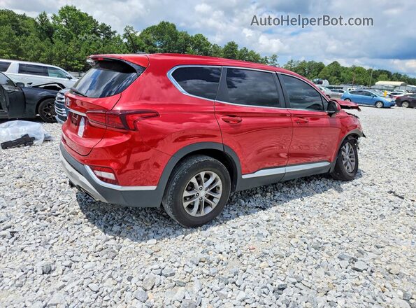 5NMS23AD4KH134440 2019 HYUNDAI SANTA Red უკანა მარჯვენა