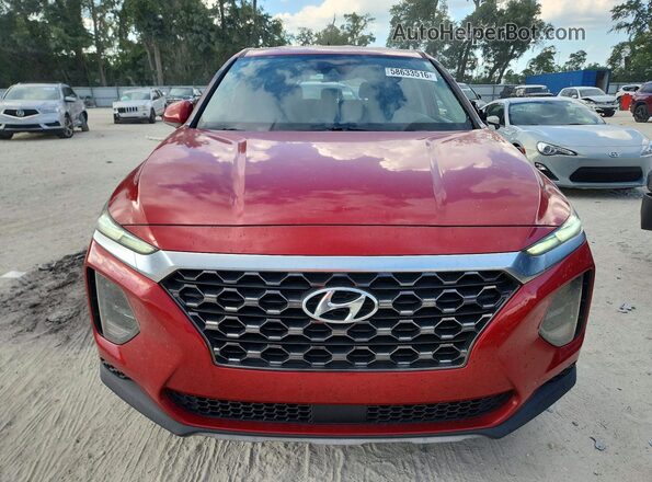 5NMS23AD4LH133290 2020 HYUNDAI SANTA Red წინა ხედი