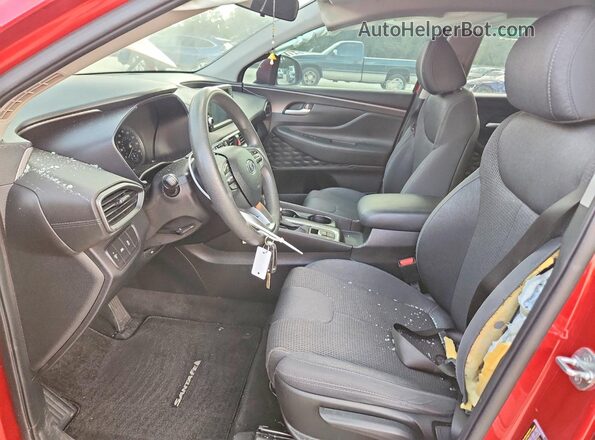 5NMS23AD4LH133290 2020 HYUNDAI SANTA Red წინა სალონის ხედი